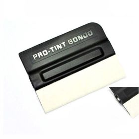 Car Color Changing Film Tool Film Scraper (Option: Black Wool Scraping)