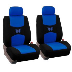 Automobile Seat Covers Are Common For Export (Option: Blue 2piece set)