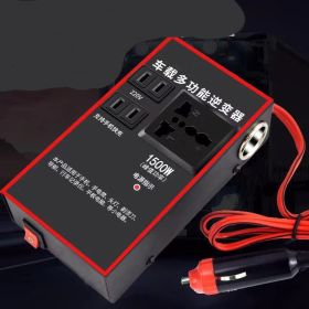 12v24v To 220v Car Power Converter Transformer Socket USB Charging (Option: 2v24v Universal No USB)