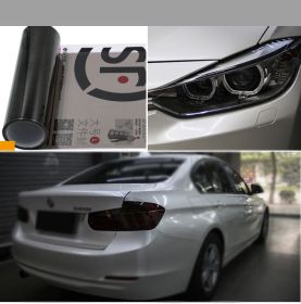 Plastic Car Lamp Protective Film (Option: Bright Dim Gray 8m-30CM Wide)