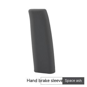 Universal Manual Automatic Gear Car Silicone Handbrake Sleeve (Option: gray)