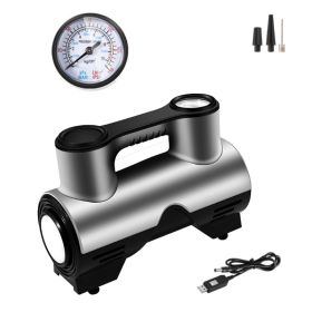 Vehicle-mounted Electric Air Pump Small Portable 12V High Power For Automobile (Option: Wireless pointer models)