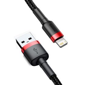 USB Cable for iPhone14 13 12 11 Pro Max Xs X 8 Plus Cable 2.4A Fast Charging Cable for iPhone Charger Cable USB Data Line (Color: Black, Length: 3m)