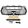 Black Front Grille Bumper Grill Fit For TOYOTA SEQUOIA 2022 With LED Lights