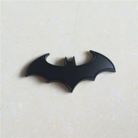 Alloy Personality Bat Modified Body Sticker (Color: Black)