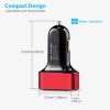 USB Car Charger 30W 5.5A 3 USB Port Cigarette Lighter Charger Adapter