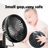 Portable USB Fan With Suction Cup Holder Bracket Stand; Powerful 5.5 Inch Table Desk Fan; Strong Wind; Quiet Mini Fan; Car Dashboard Cooling Air Circu