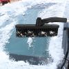 3 In 1 Windshield Ice Scraper Extendable Car Snow Removal Tool Telescoping Car Broom Snow Shovel Automobile Frost Removal