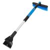 3 In 1 Windshield Ice Scraper Extendable Car Snow Removal Tool Telescoping Car Broom Snow Shovel Automobile Frost Removal