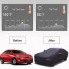 5 Layer Outdoor Car Cover Cotton Lining Breathable Waterproof Weather Protector for 186" to 193" Sedan and SUV