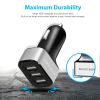 USB Car Charger 30W 5.5A 3 USB Port Cigarette Lighter Charger Adapter