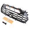 Black Front Grille Bumper Grill Fit For TOYOTA SEQUOIA 2022 With LED Lights