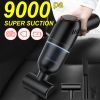 9000Pa Wireless Car Vacuum Cleaner Cordless Handheld Auto Vacuum Mini Gun style Portable USB Cleaner Home Car Dual Cleaner Tools