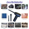 3 In 1 Cordless Vacuum Cleaner Compressed Air Duster Wireless Dust Blower Electric Air Pump Portable Rechargeable Air Cleaner Vacum For Computer Keybo