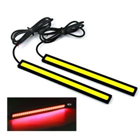 Highlight Waterproof COB Light Bar (Option: 2red)