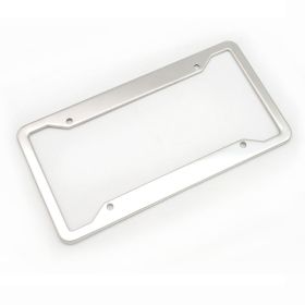 License Plate Frame License Plate Frame Aluminum Alloy License Plate Frame (Option: Stainless Steel)